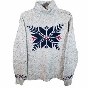 Vintage Polo Ralph snowflake sweater